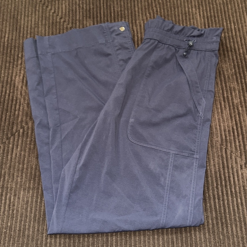 TREKKIE HIGH RISE PARACHUTE PANT Hiking Navy Size 8